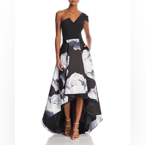 Formal floral ball gown